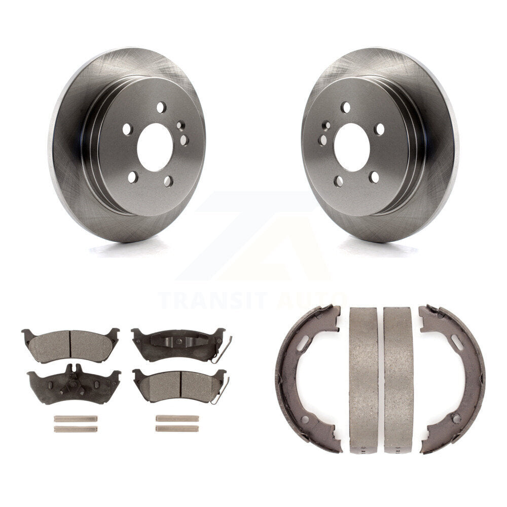 Transit Auto K8T-105746 Disc Brake Kit for 1998-2005 Mercedes-Benz ML350, Mercedes-Benz ML320, Mercedes-Benz ML430 - Rear product image