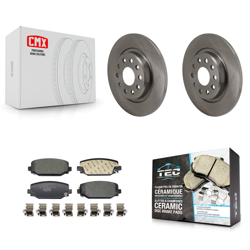 Transit Auto K8T-105760 Disc Brake Kit for 2021-2023 Jeep Grand Cherokee L - Rear product image