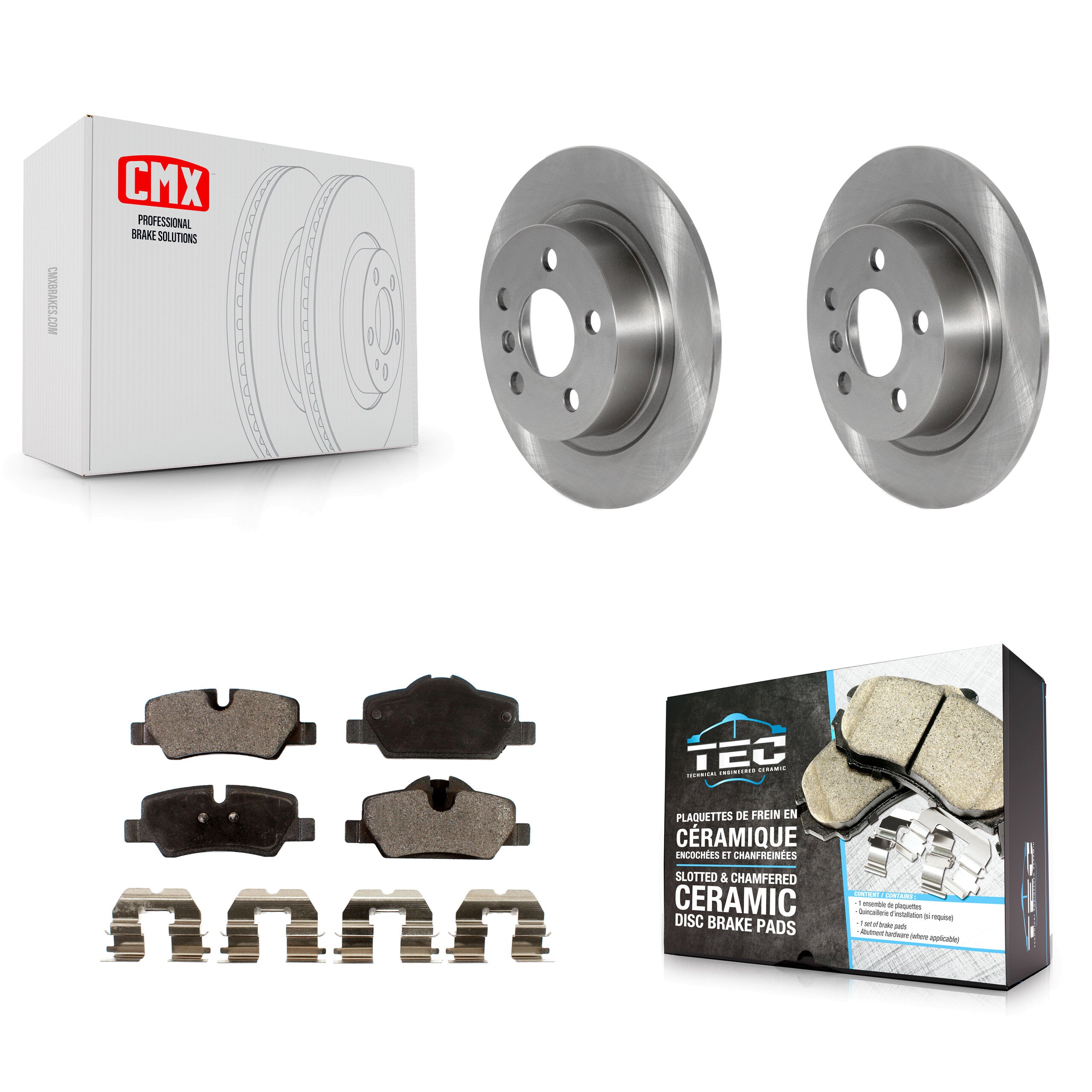 Transit Auto K8T-105763 Disc Brake Kit for 2020-2022 Mini Cooper - Rear product image