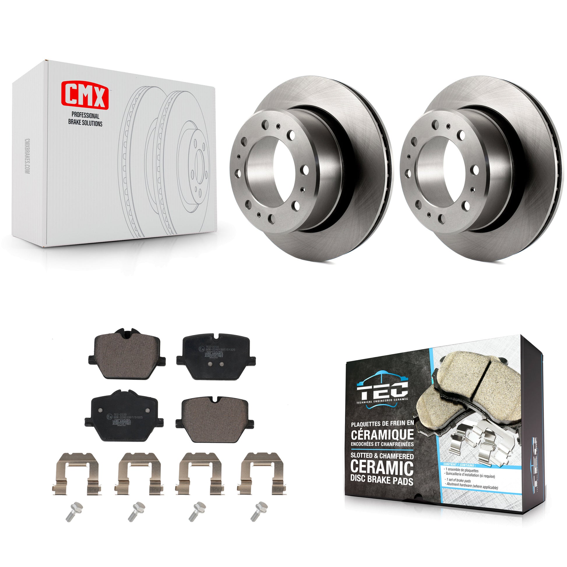 Transit Auto K8T-105764 Disc Brake Kit for 2023-2024 Ram 3500 - Rear product image