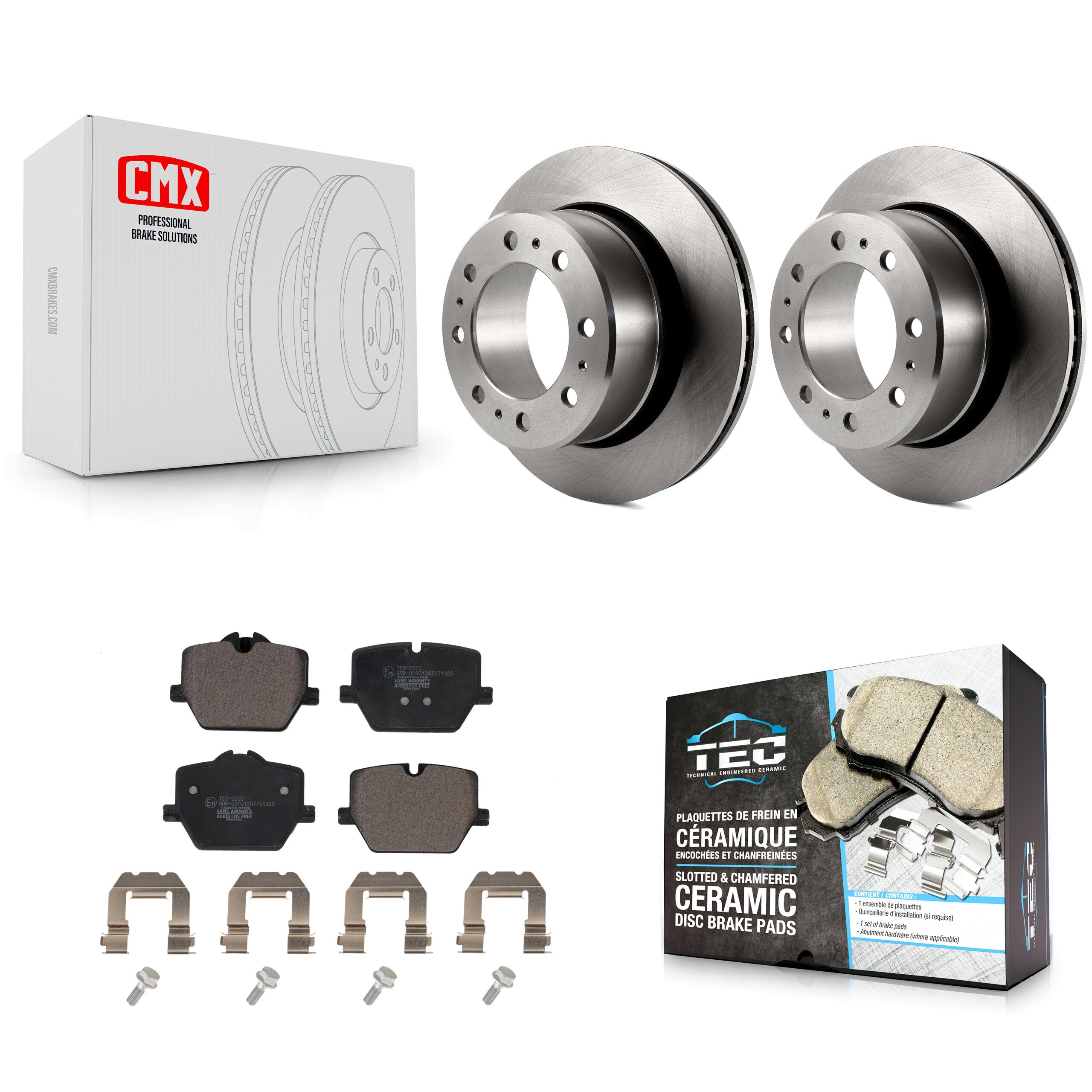 Transit Auto K8T-105764 Disc Brake Kit for 2023-2024 Ram 3500 - Rear product image