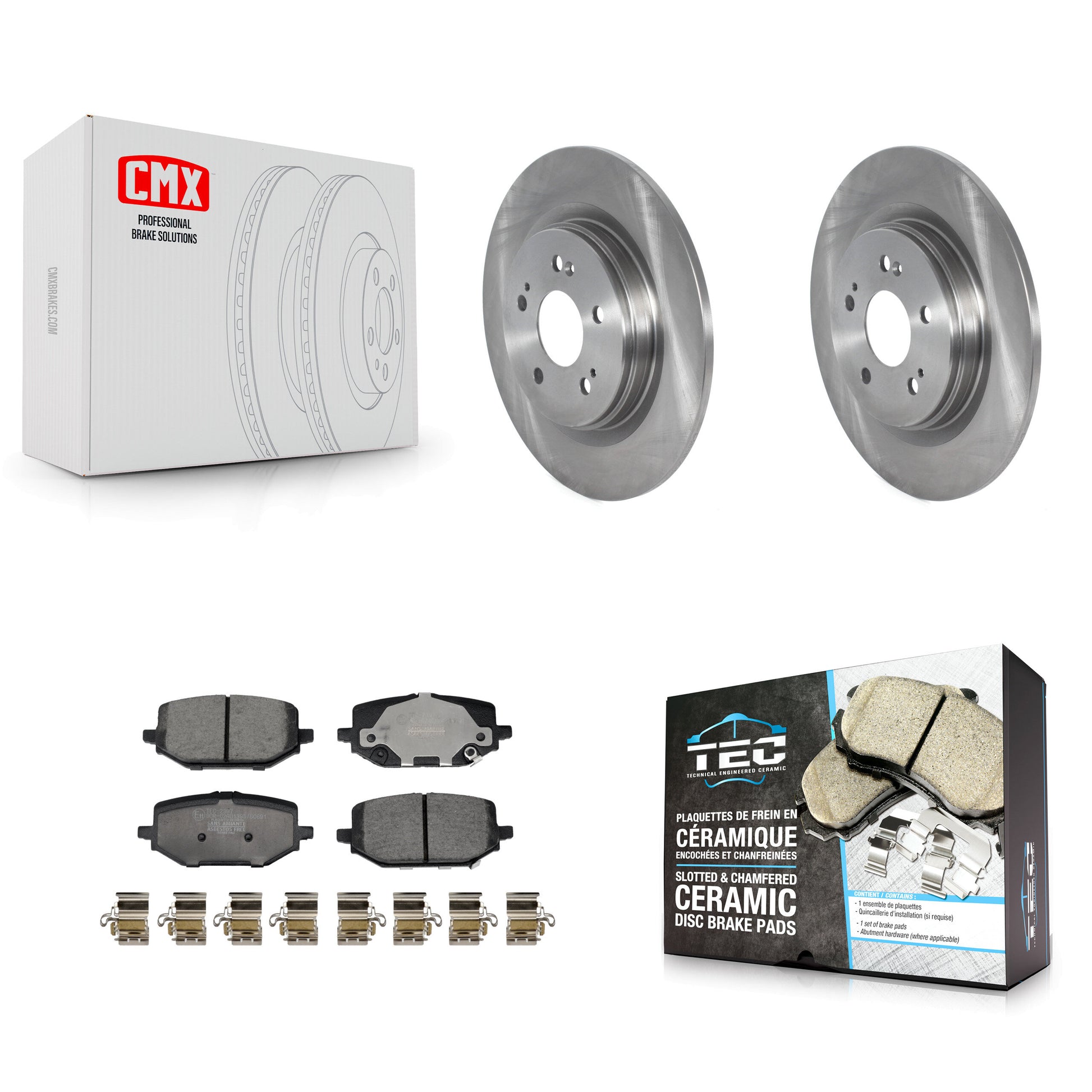 Transit Auto K8T-105771 Disc Brake Kit for 2023-2024 Honda Pilot - Rear product image