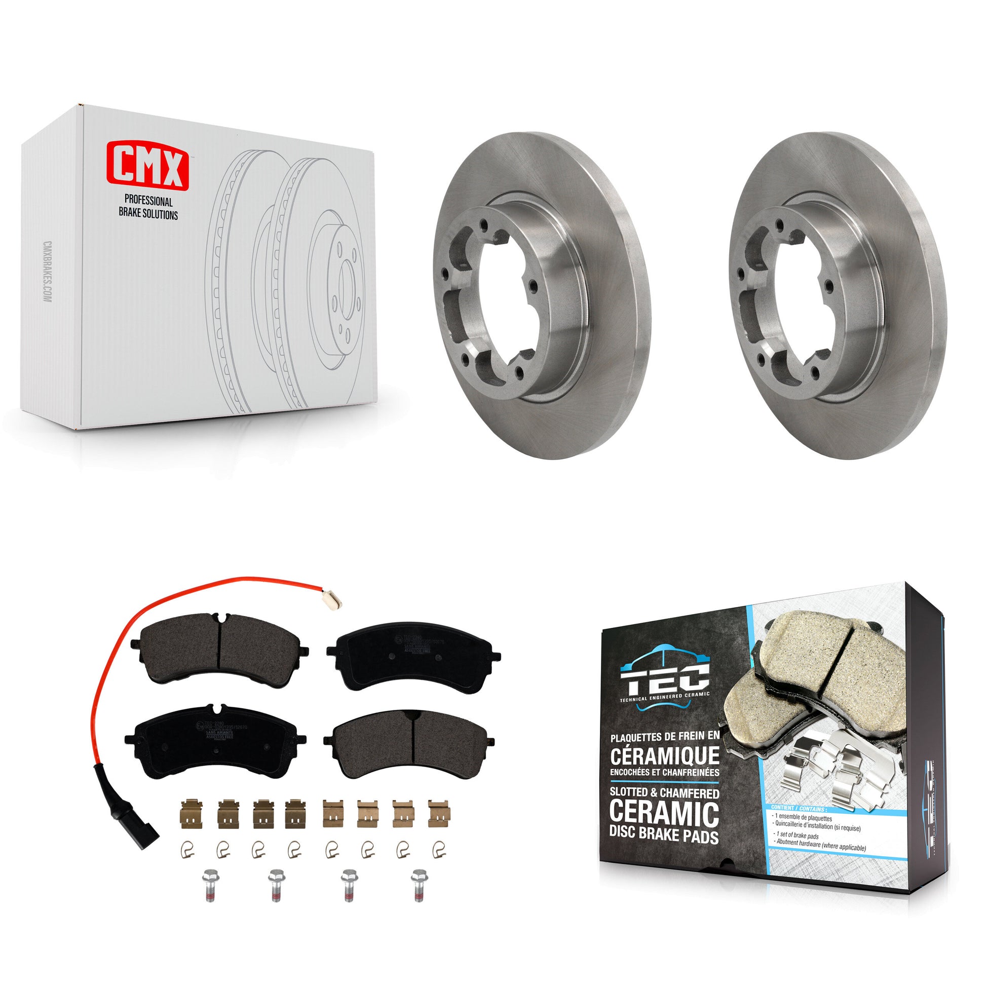 Transit Auto K8T-105776 Disc Brake Kit for 2022-2023 Ford E-Transit - Rear product image