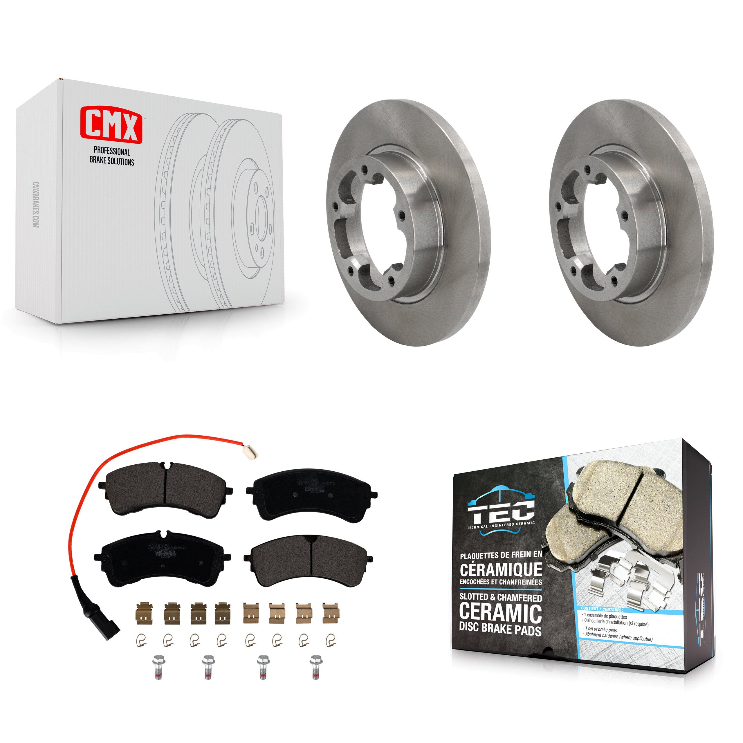 Transit Auto K8T-105776 Disc Brake Kit for 2022-2023 Ford E-Transit - Rear product image