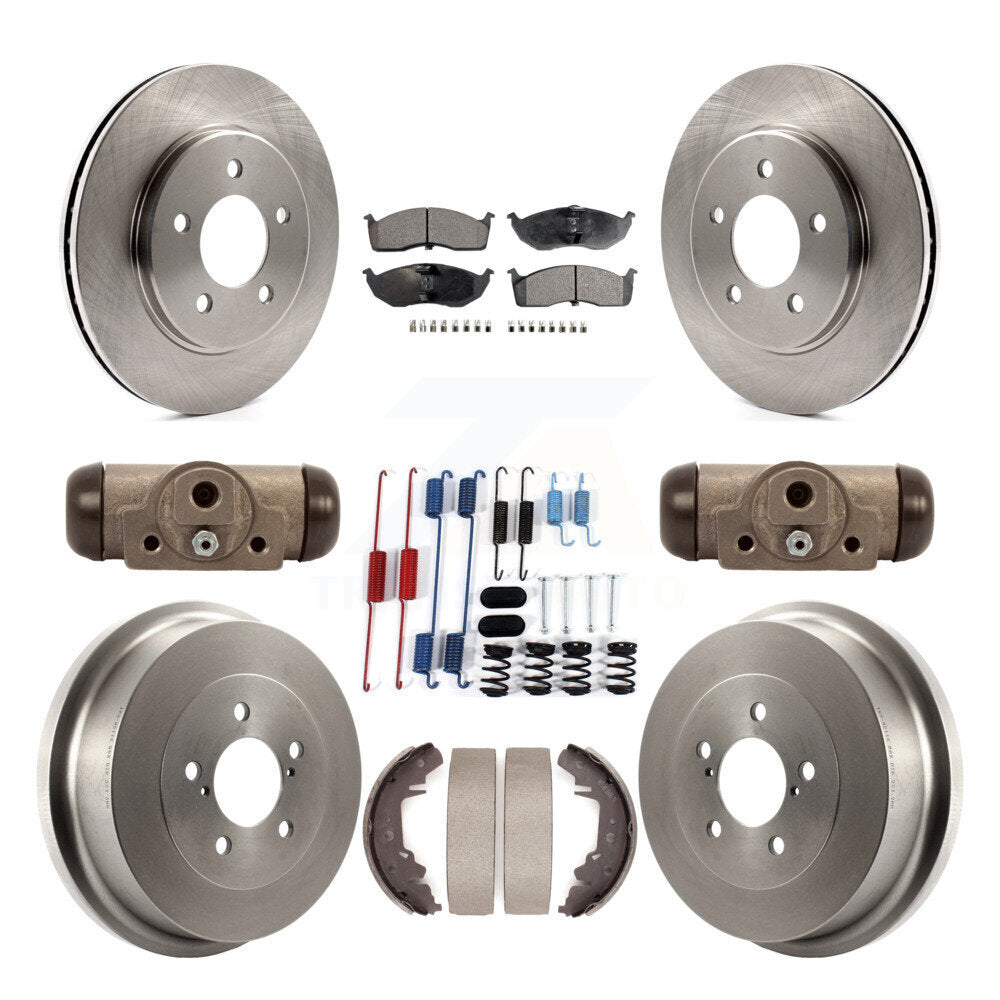 Transit Auto K8T-105777 Disc Brake Kit for 2000 Chrysler Grand Voyager, Chrysler Town & Country, Chrysler Voyager & more - Front and Rear product image