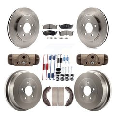 Transit Auto K8T-105777 Disc Brake Kit for 2000 Chrysler Grand Voyager, Chrysler Town & Country, Chrysler Voyager & more - Front and Rear product image