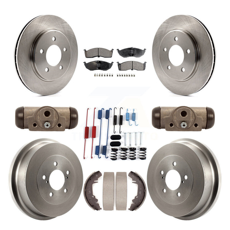 Transit Auto K8T-105777 Disc Brake Kit for 2000 Chrysler Grand Voyager, Chrysler Town & Country, Chrysler Voyager & more - Front and Rear product image