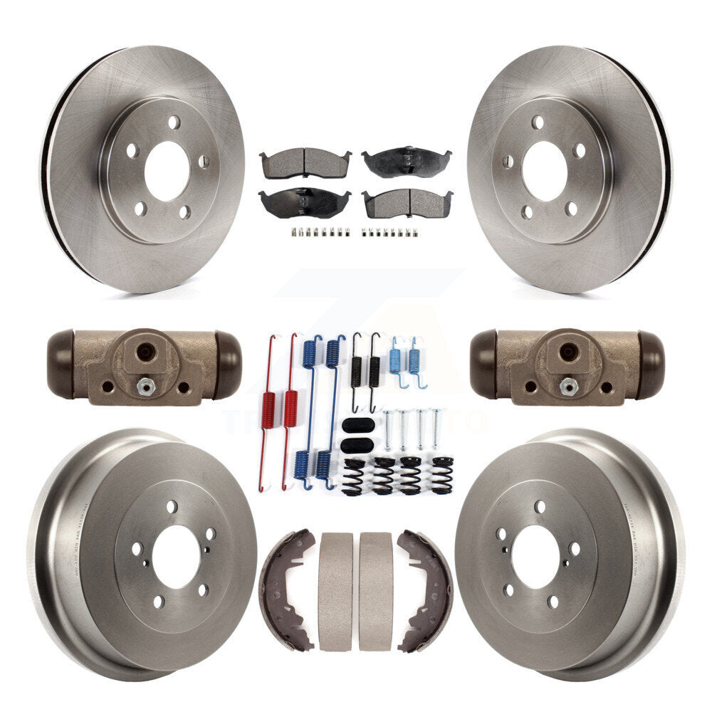 Transit Auto K8T-105778 Disc Brake Kit for 2000 Chrysler Grand Voyager - Front and Rear product image
