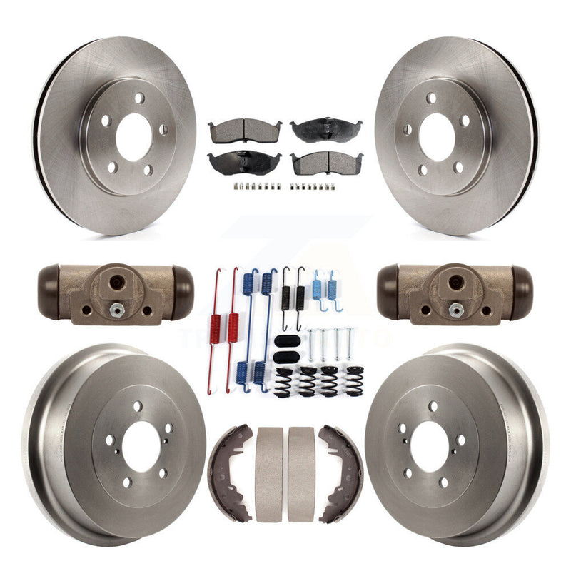 Transit Auto K8T-105778 Disc Brake Kit for 2000 Chrysler Grand Voyager - Front and Rear product image