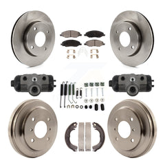 Transit Auto K8T-105779 Disc Brake Kit for 2009-2011 Nissan Versa - Front and Rear product image