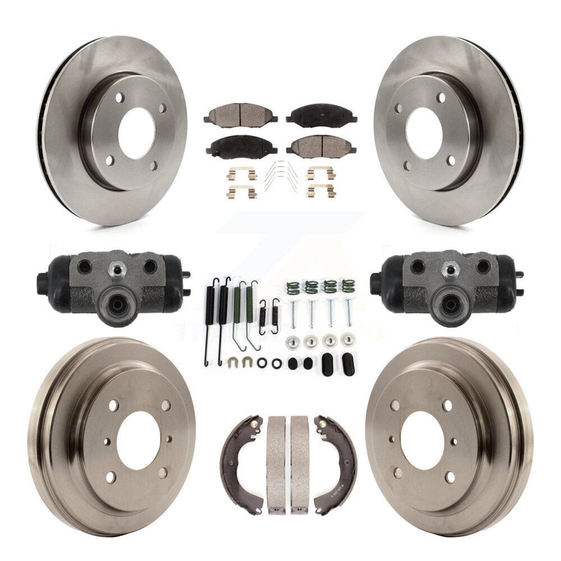 Transit Auto K8T-105779 Disc Brake Kit for 2009-2011 Nissan Versa - Front and Rear product image