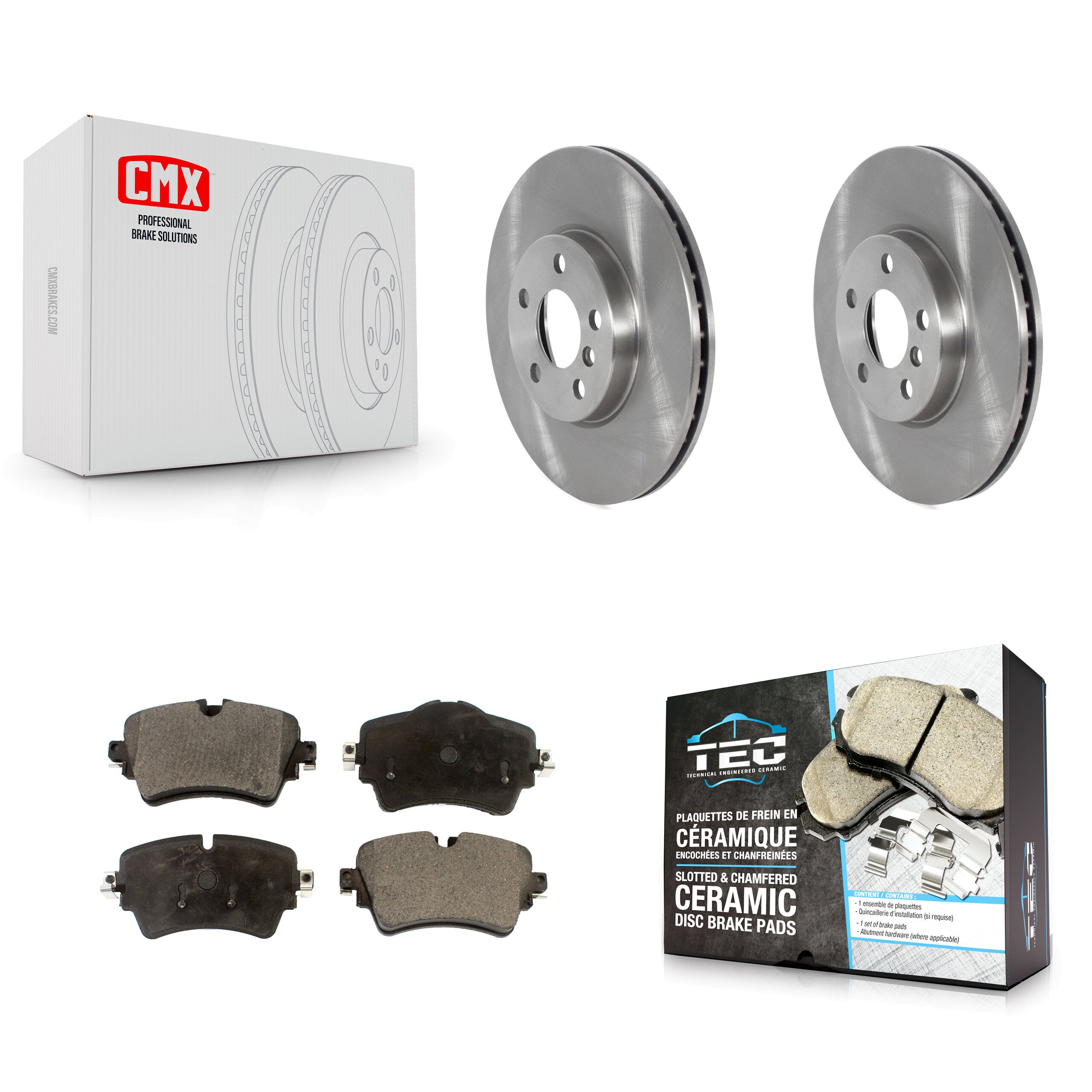 Transit Auto K8T-105780 Disc Brake Kit for 2022 Mini Cooper - Front product image