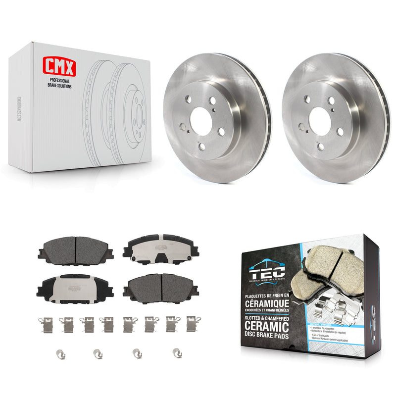 Transit Auto K8T-105782 Disc Brake Kit for 2023 Toyota Corolla - Front product image