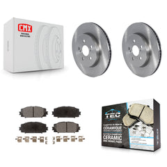 Transit Auto K8T-105783 Disc Brake Kit for 2019-2023 Toyota Corolla, Toyota Prius Prime - Front product image