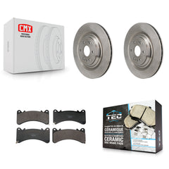 Transit Auto K8T-105784 Disc Brake Kit for 2019-2024 Chevrolet Silverado 1500 LTD, GMC Sierra 1500 Limited, GMC Yukon & more - Front product image