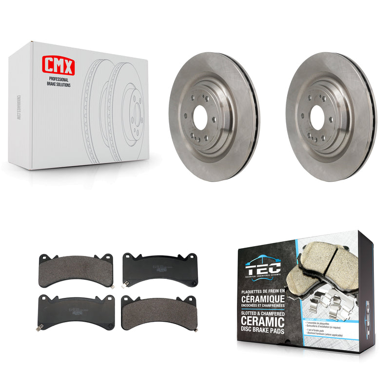 Transit Auto K8T-105784 Disc Brake Kit for 2019-2024 Chevrolet Silverado 1500 LTD, GMC Sierra 1500 Limited, GMC Yukon & more - Front product image