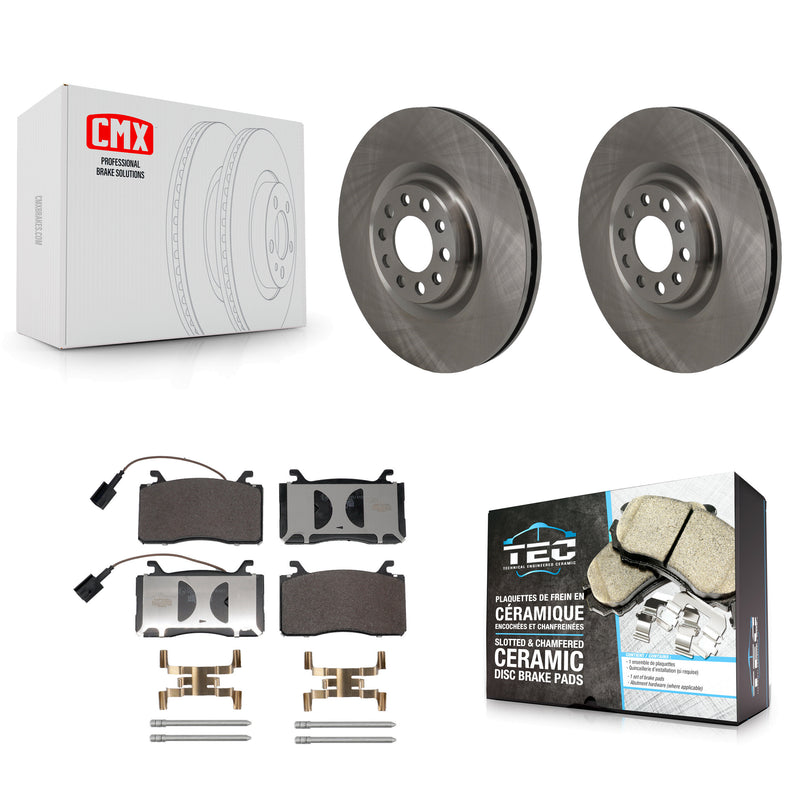 Transit Auto K8T-105791 Disc Brake Kit for 2017-2022 Alfa Romeo Stelvio, Alfa Romeo Giulia - Front product image