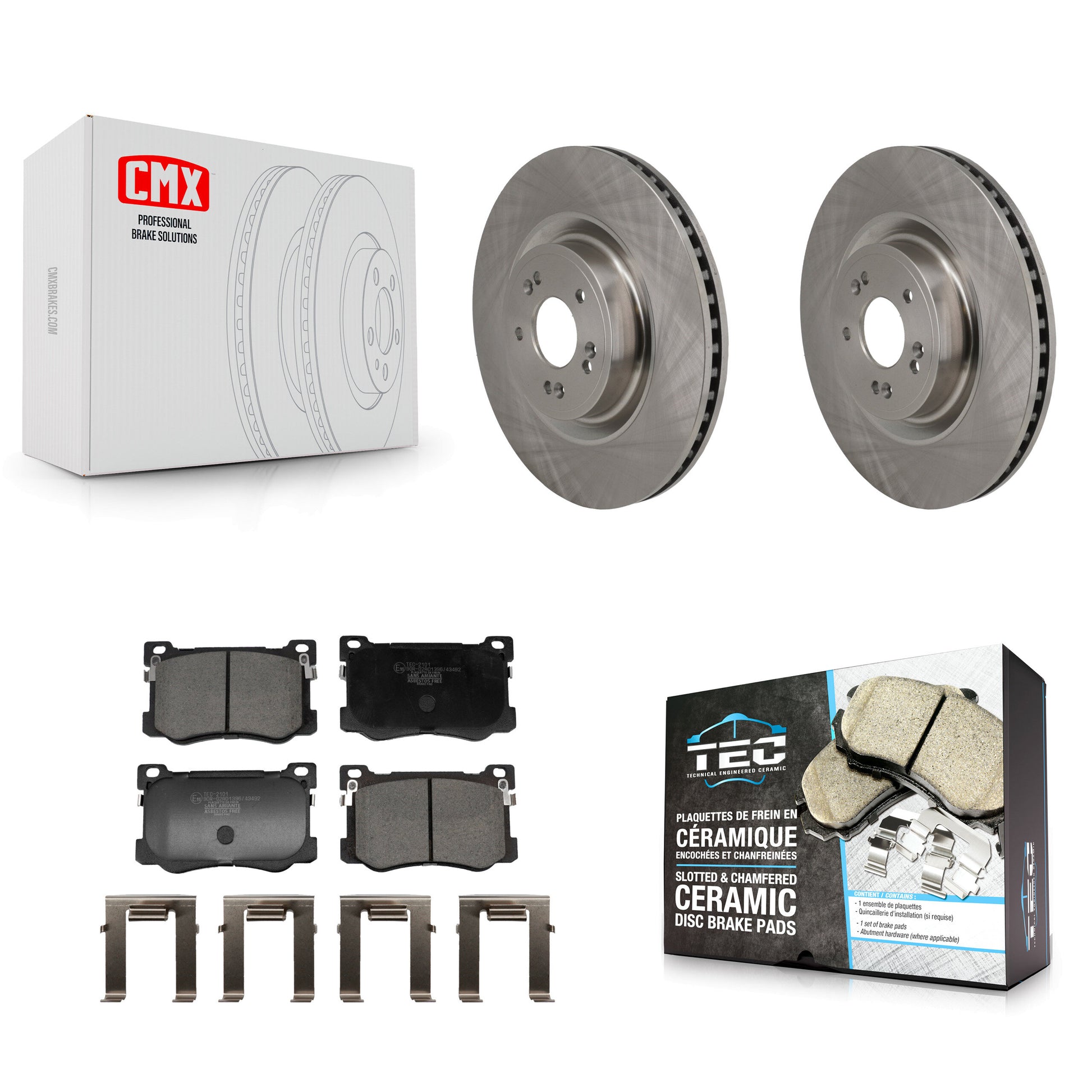 Transit Auto K8T-105792 Disc Brake Kit for 2018-2020 Genesis G80 - Front product image