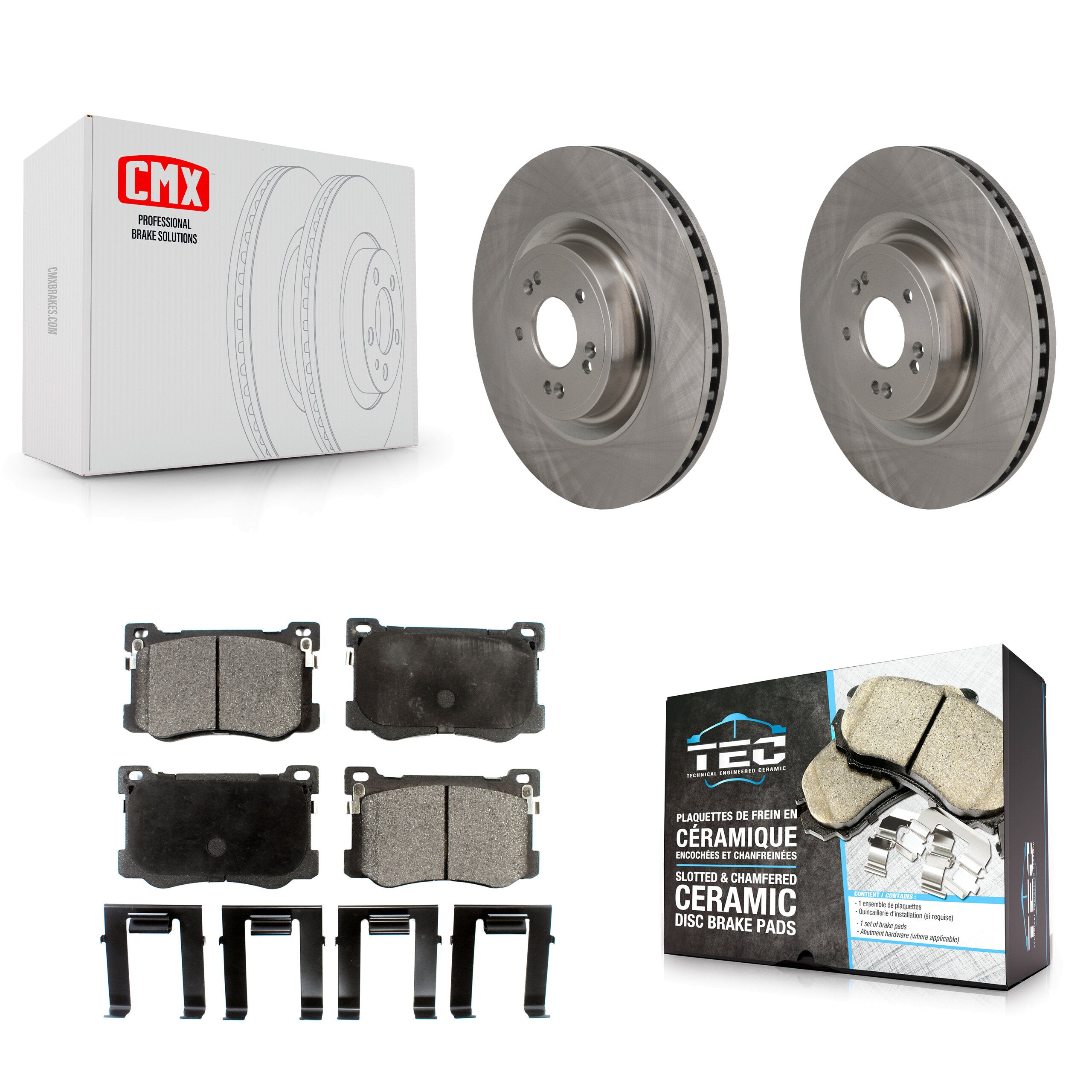Transit Auto K8T-105793 Disc Brake Kit for 2018-2020 Genesis G80 - Front product image
