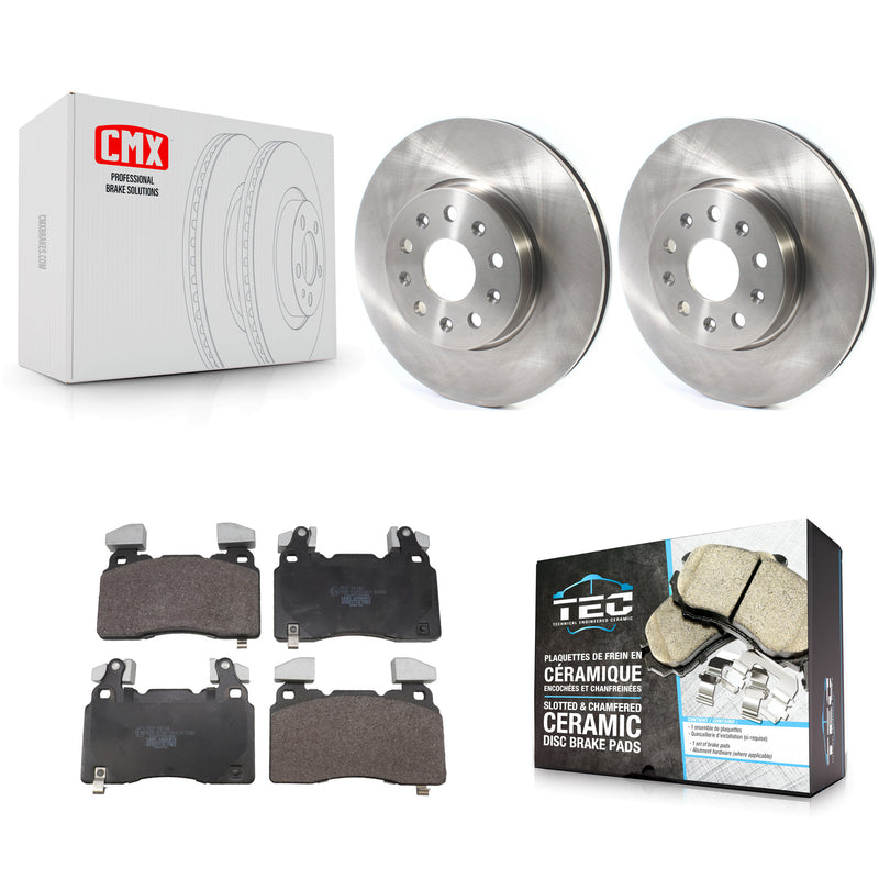 Transit Auto K8T-105795 Disc Brake Kit for 2016-2019 Cadillac CTS, Chevrolet Camaro - Front product image