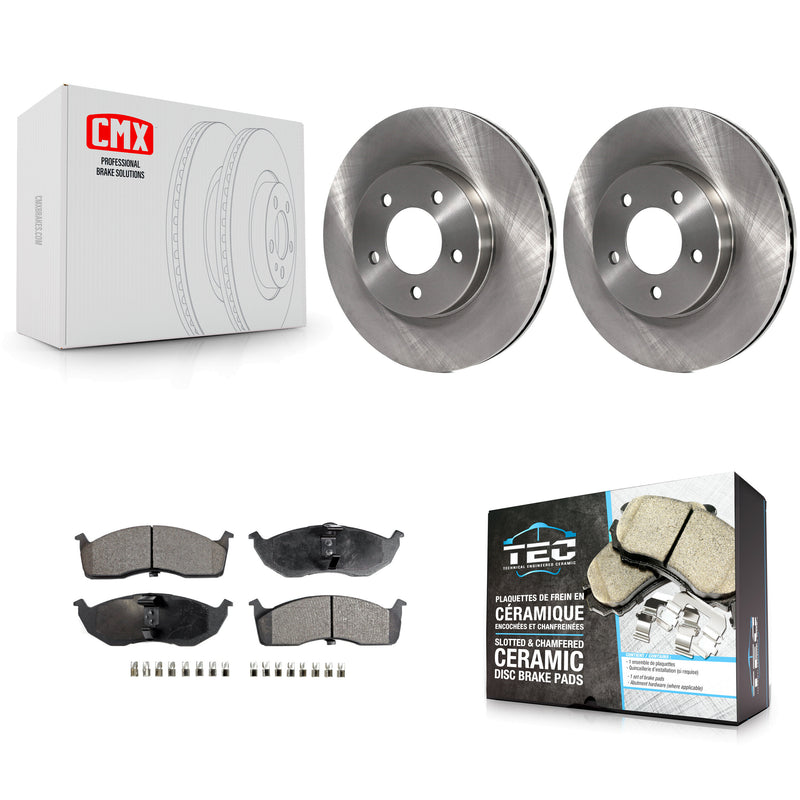 Transit Auto K8T-105807 Disc Brake Kit for 1998-2004 Chrysler Concorde, Chrysler Intrepid, Dodge Intrepid & more - Front product image