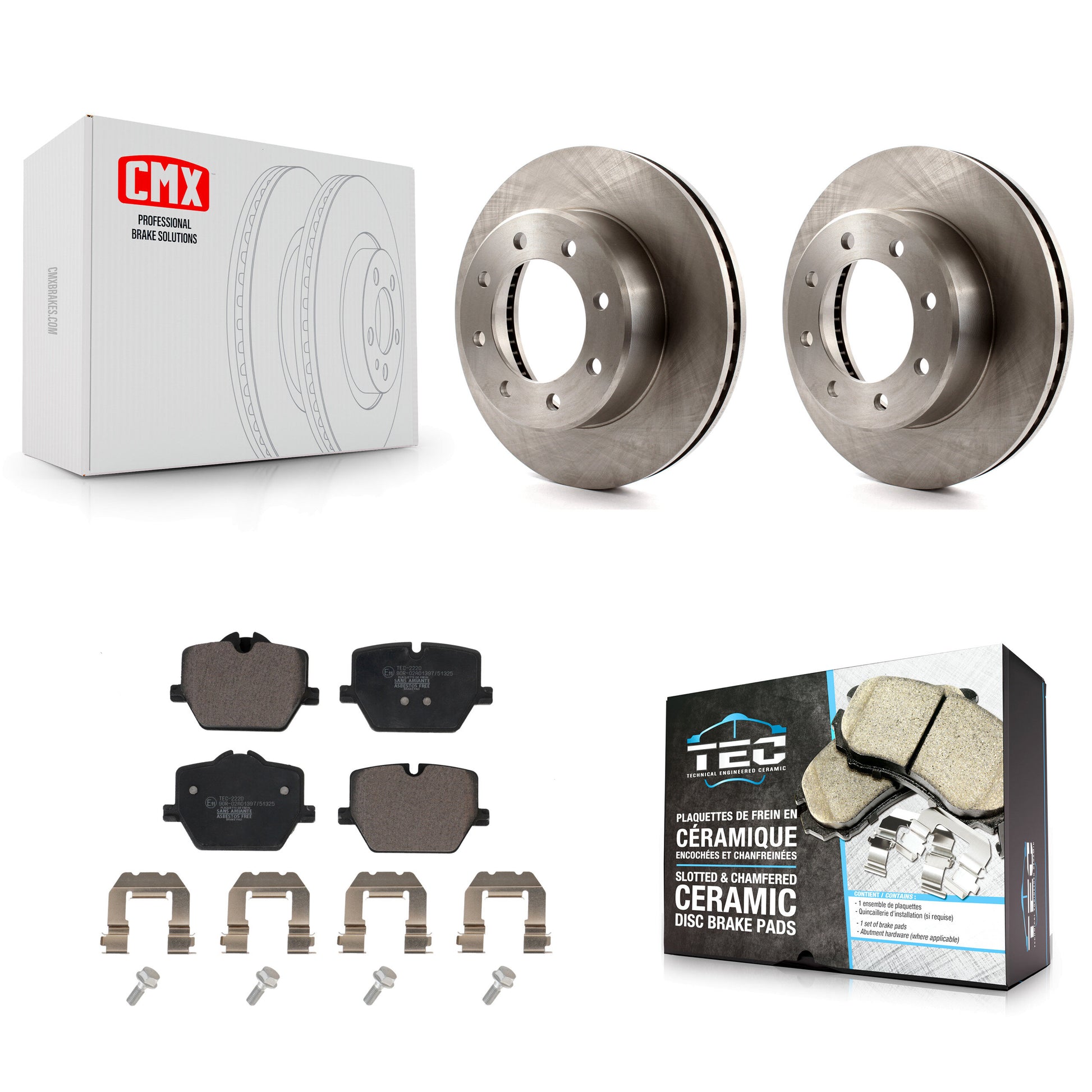 Transit Auto K8T-105808 Disc Brake Kit for 2023-2024 Ram 3500 - Front product image