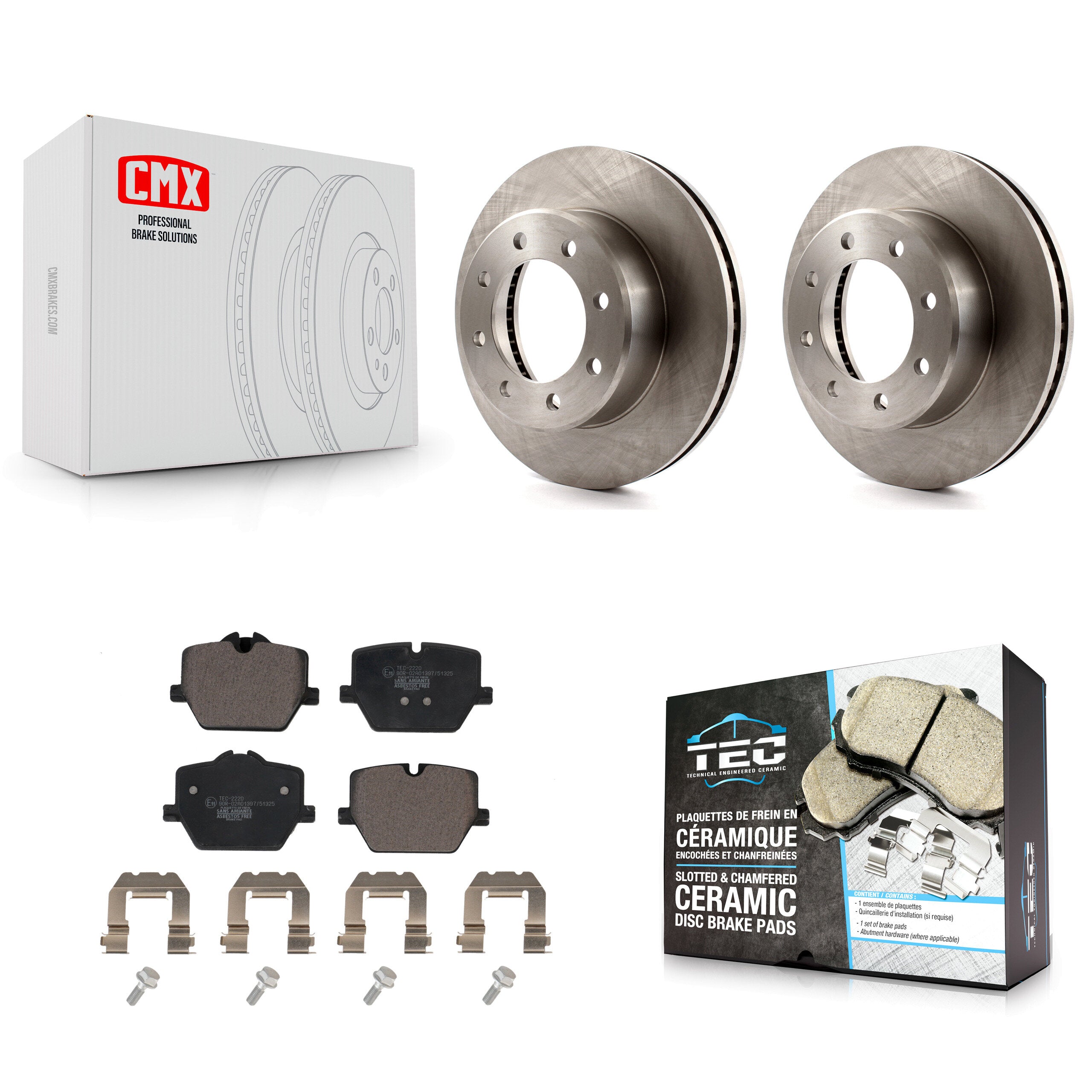 Transit Auto K8T-105808 Disc Brake Kit for 2023-2024 Ram 3500 - Front product image