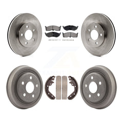 Transit Auto K8T-105813 Disc Brake Kit for 2000-2005 Dodge Neon, Dodge SX 2.0, Chrysler Neon & more - Front and Rear product image