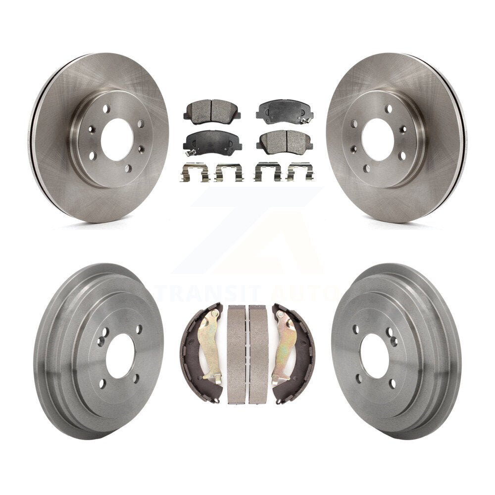 Transit Auto K8T-105815 Disc Brake Kit for 2018 Kia Rio - Front and Rear product image