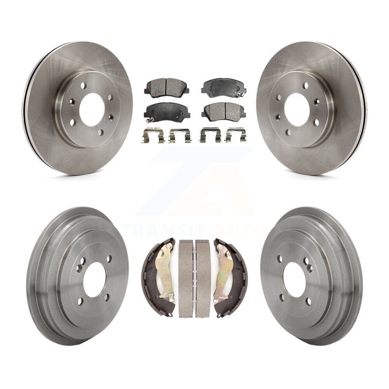 Transit Auto K8T-105815 Disc Brake Kit for 2018 Kia Rio - Front and Rear product image