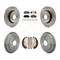Transit Auto K8T-105816 Disc Brake Kit for 2018-2023 Kia Rio, Hyundai Accent - Front and Rear product image