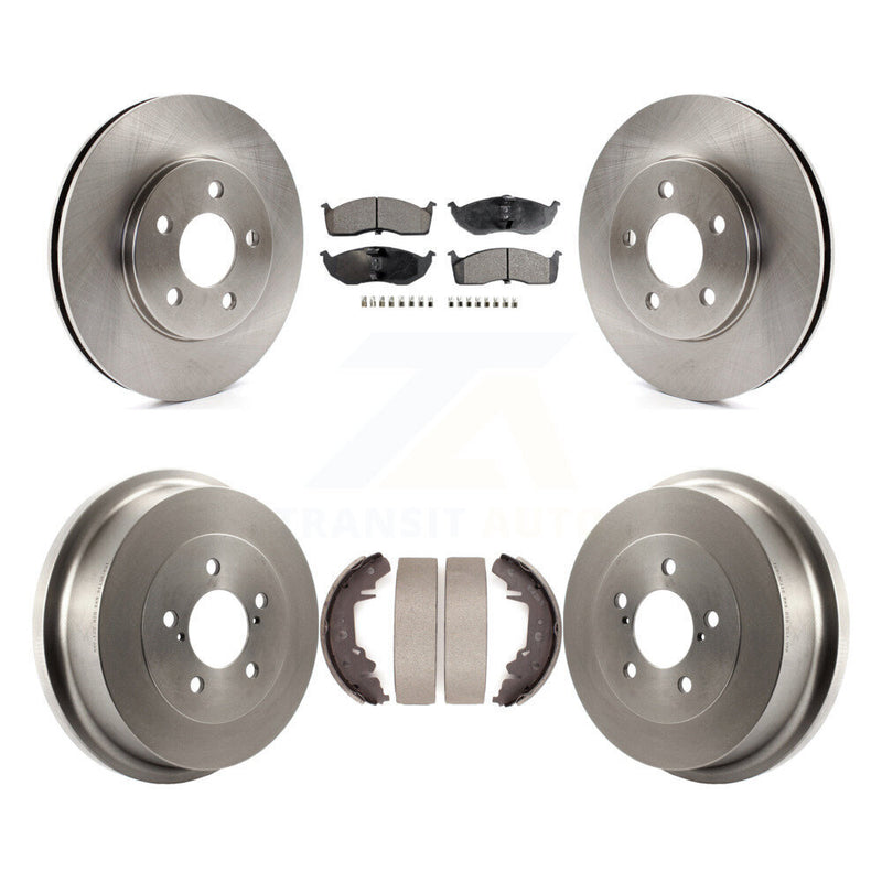 Transit Auto K8T-105818 Disc Brake Kit for 2000 Chrysler Grand Voyager - Front and Rear product image