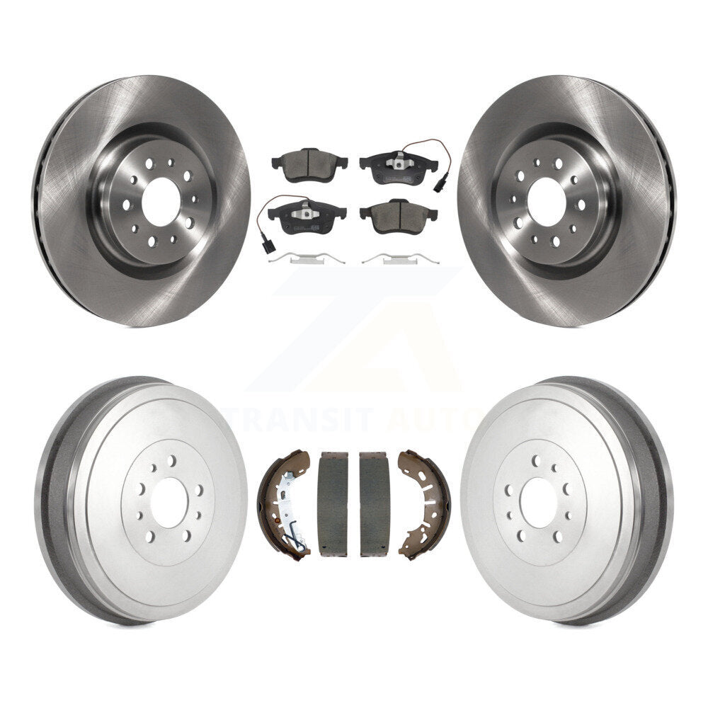 Transit Auto K8T-105819 Disc Brake Kit for 2015-2021 Ram ProMaster City - Front and Rear product image