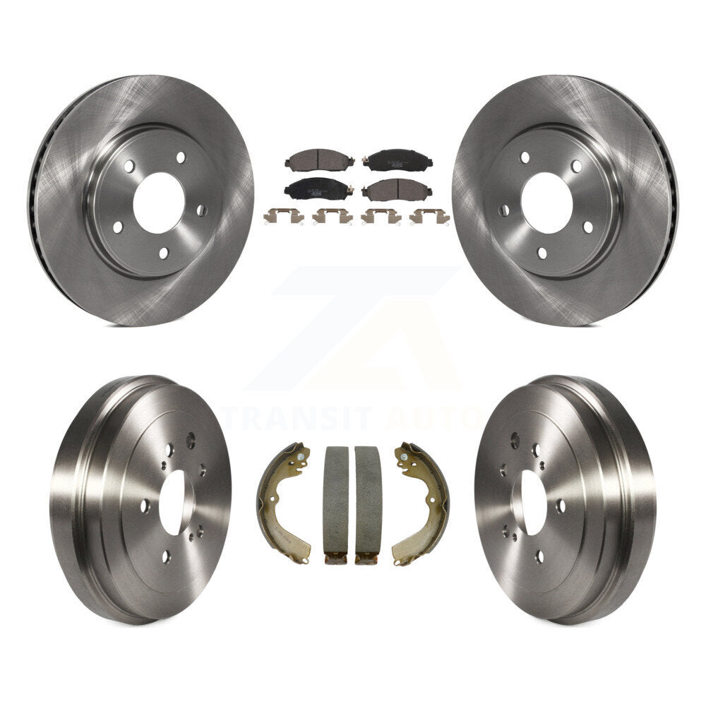 Transit Auto K8T-105820 Disc Brake Kit for 2021 Nissan NV200 - Front and Rear product image