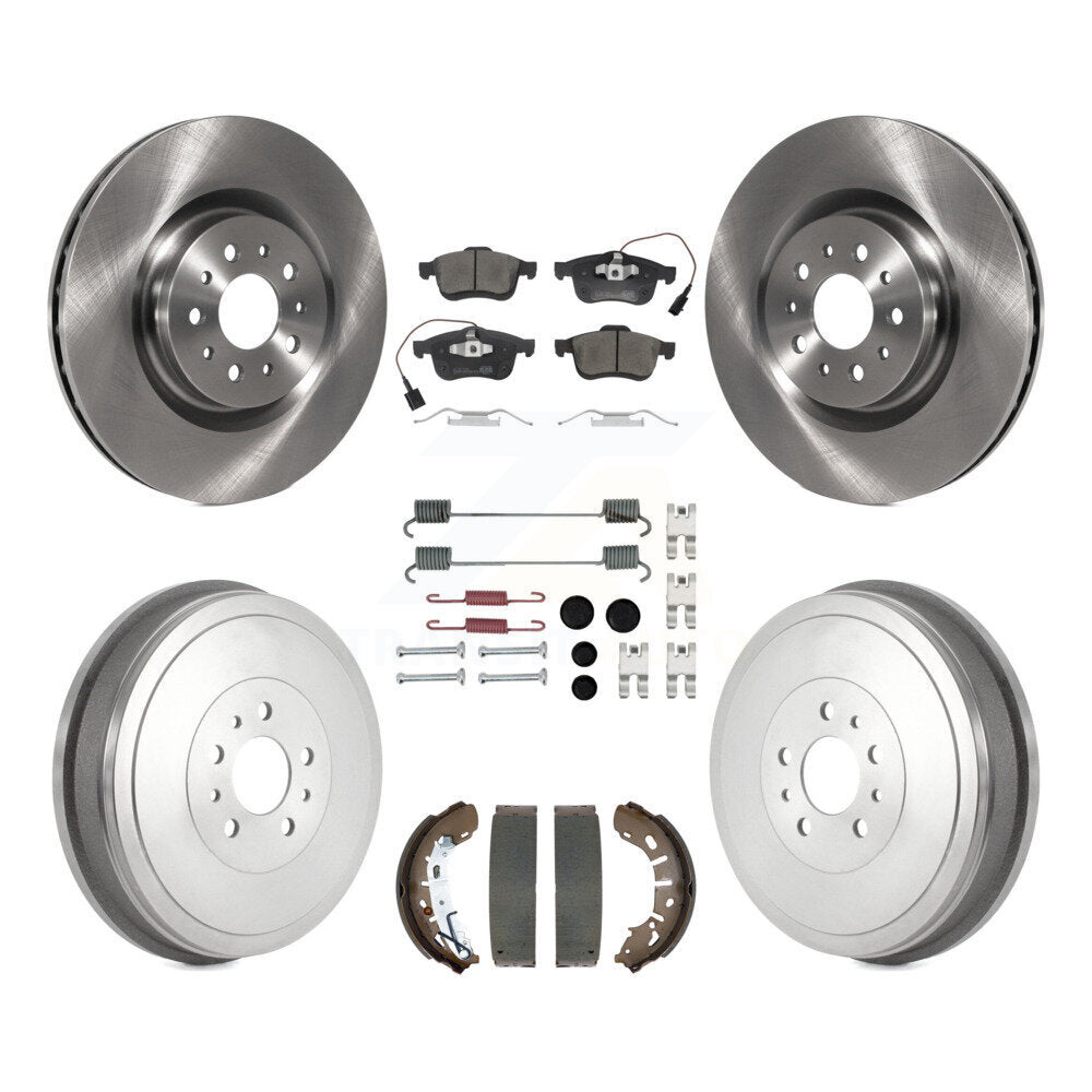 Transit Auto K8T-105821 Disc Brake Kit for 2015-2021 Ram ProMaster City - Front and Rear product image