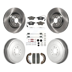 Transit Auto K8T-105821 Disc Brake Kit for 2015-2021 Ram ProMaster City - Front and Rear product image