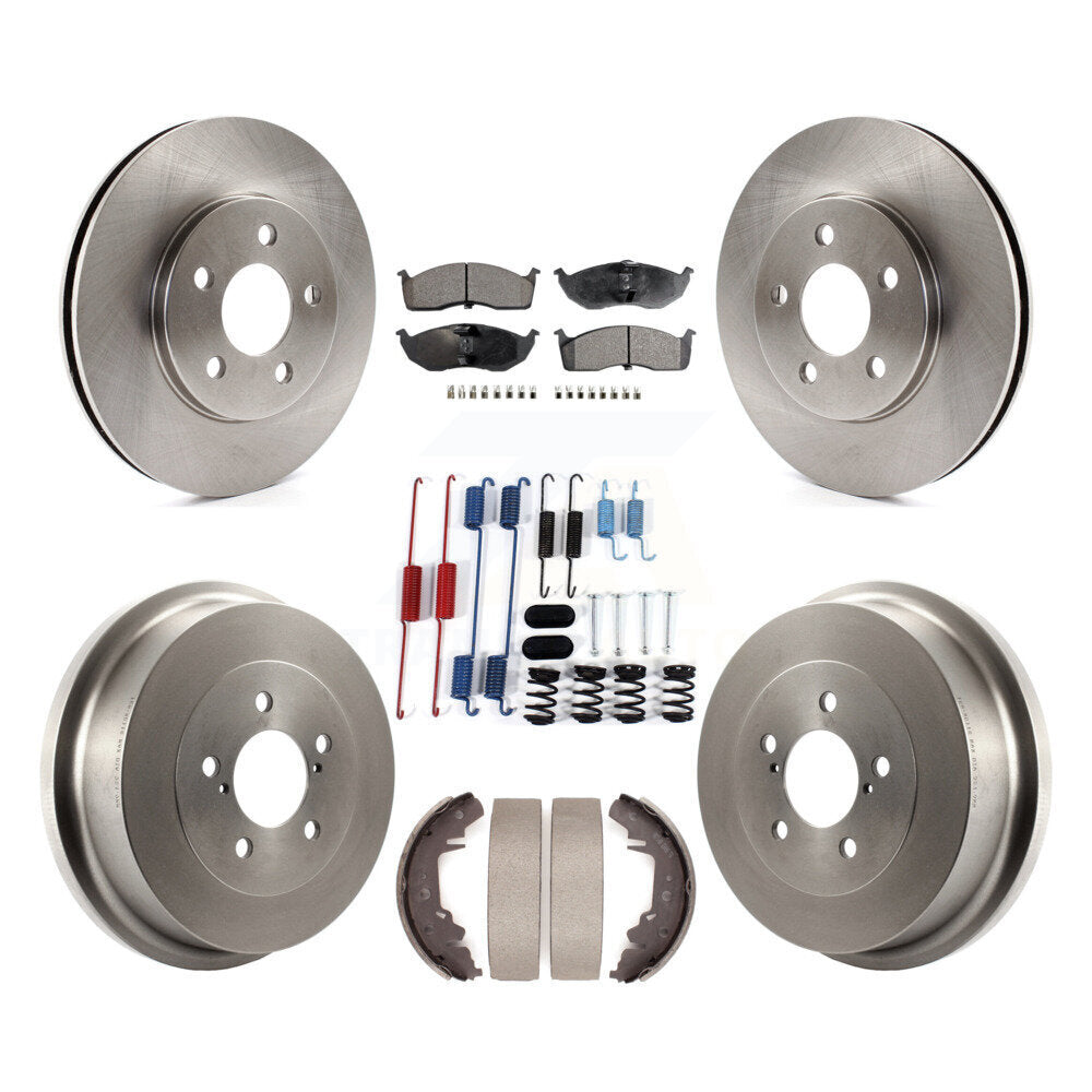 Transit Auto K8T-105823 Disc Brake Kit for 2000 Chrysler Grand Voyager - Front and Rear product image