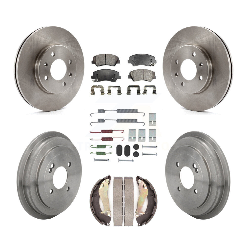 Transit Auto K8T-105824 Disc Brake Kit for 2018 Kia Rio - Front and Rear product image