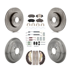 Transit Auto K8T-105825 Disc Brake Kit for 2018-2022 Kia Rio, Hyundai Accent - Front and Rear product image