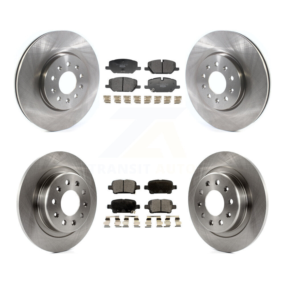 Transit Auto K8T-105834 Disc Brake Kit for 2020 Chevrolet Equinox - Front and Rear product image