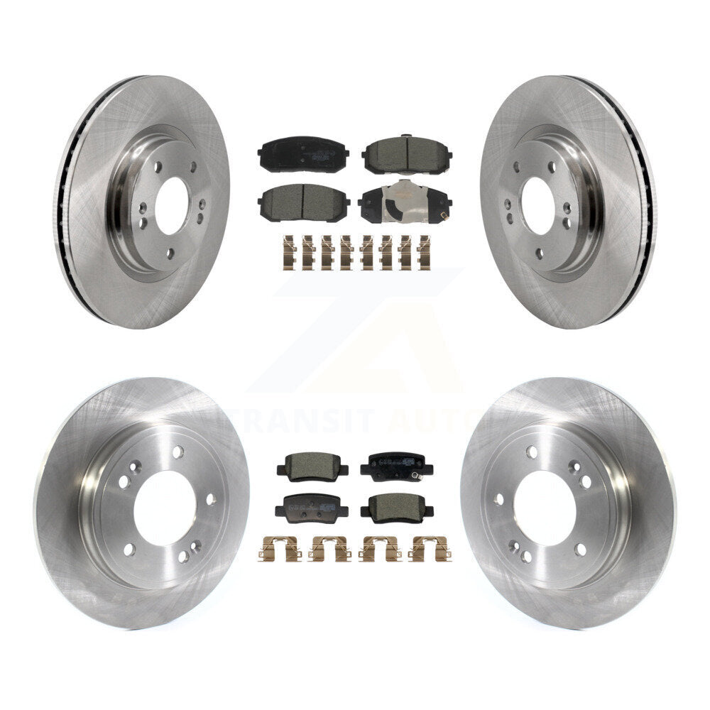 Transit Auto K8T-105835 Disc Brake Kit for 2021-2024 Hyundai Elantra - Front and Rear product image