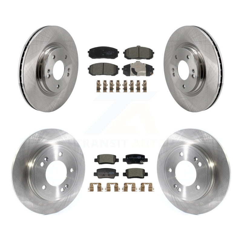 Transit Auto K8T-105835 Disc Brake Kit for 2021-2024 Hyundai Elantra - Front and Rear product image