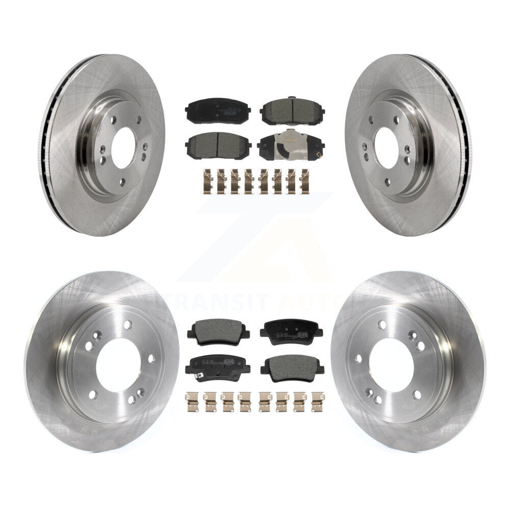Transit Auto K8T-105836 Disc Brake Kit for 2021-2024 Hyundai Elantra - Front and Rear product image