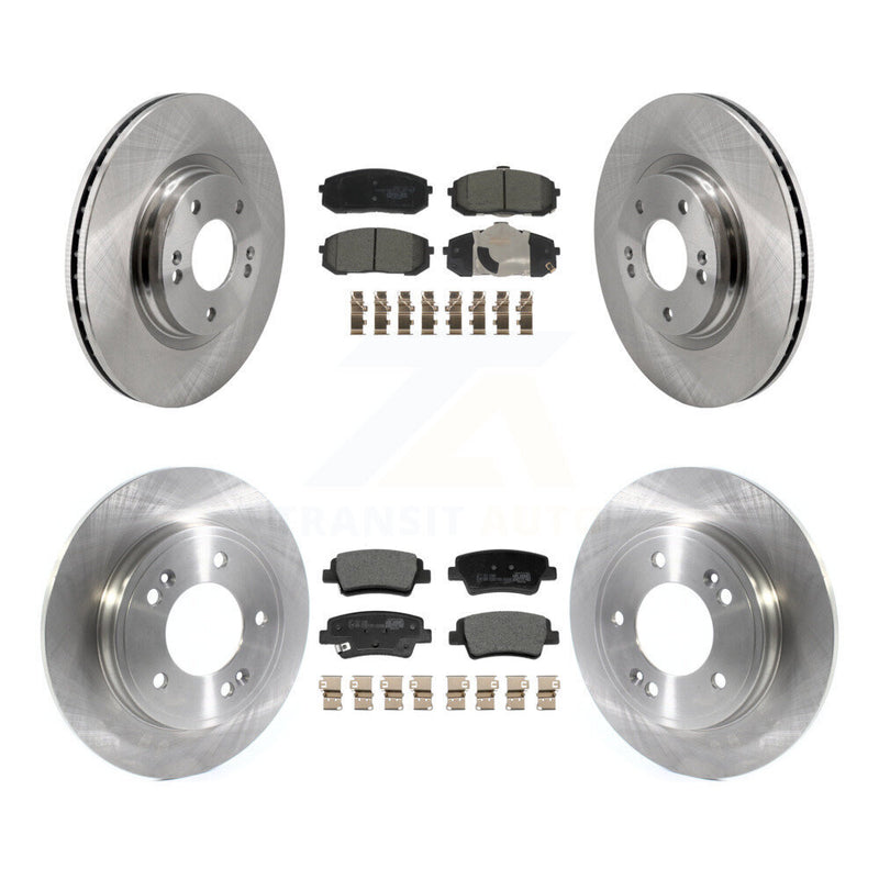 Transit Auto K8T-105836 Disc Brake Kit for 2021-2024 Hyundai Elantra - Front and Rear product image