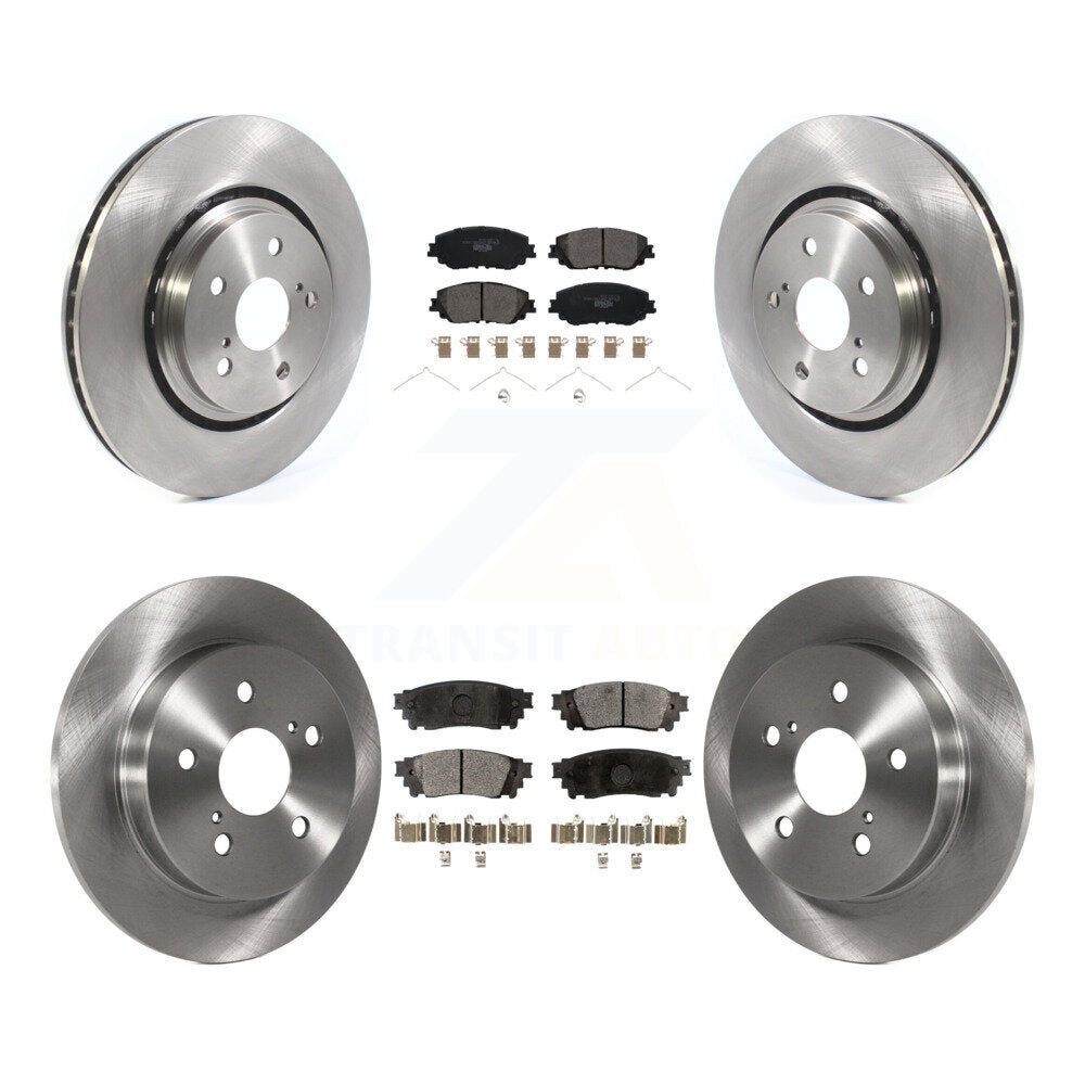 Transit Auto K8T-105837 Disc Brake Kit for 2020 Toyota Camry - Front and Rear product image