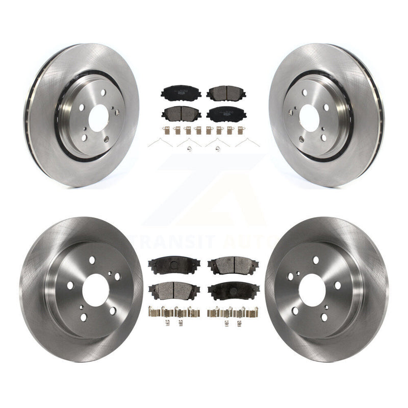 Transit Auto K8T-105837 Disc Brake Kit for 2020 Toyota Camry - Front and Rear product image