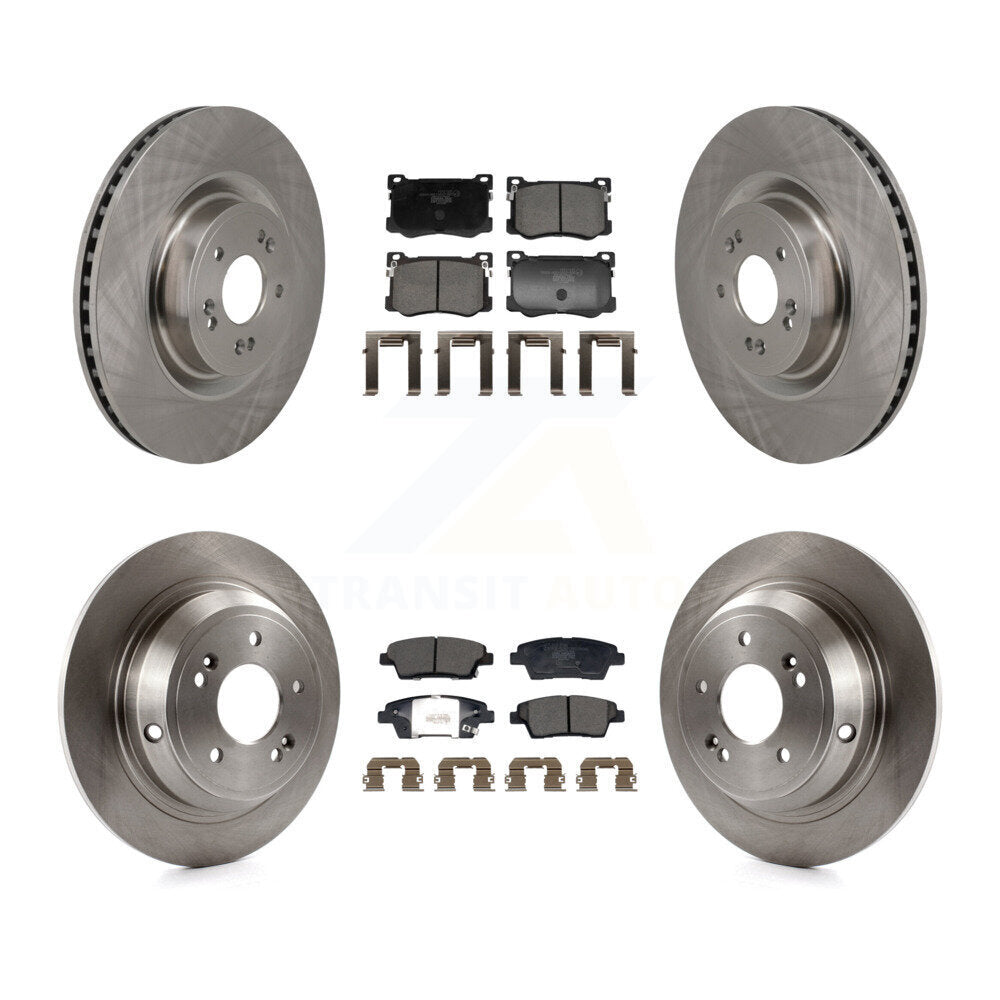 Transit Auto K8T-105839 Disc Brake Kit for 2018-2020 Genesis G80 - Front and Rear product image