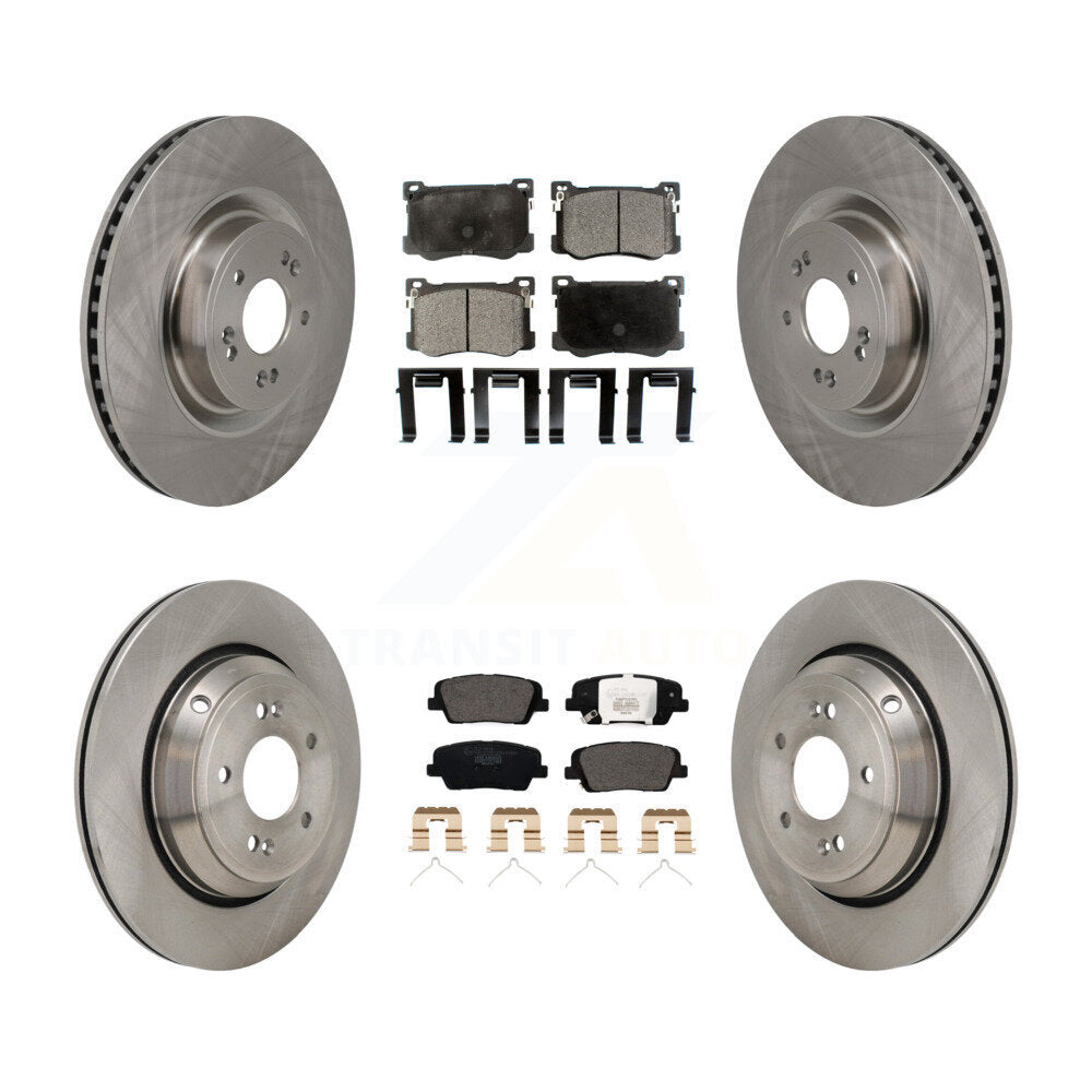 Transit Auto K8T-105840 Disc Brake Kit for 2018-2020 Genesis G80 - Front and Rear product image