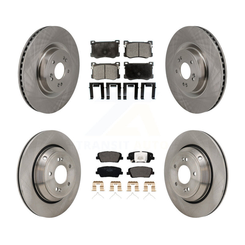 Transit Auto K8T-105840 Disc Brake Kit for 2018-2020 Genesis G80 - Front and Rear product image