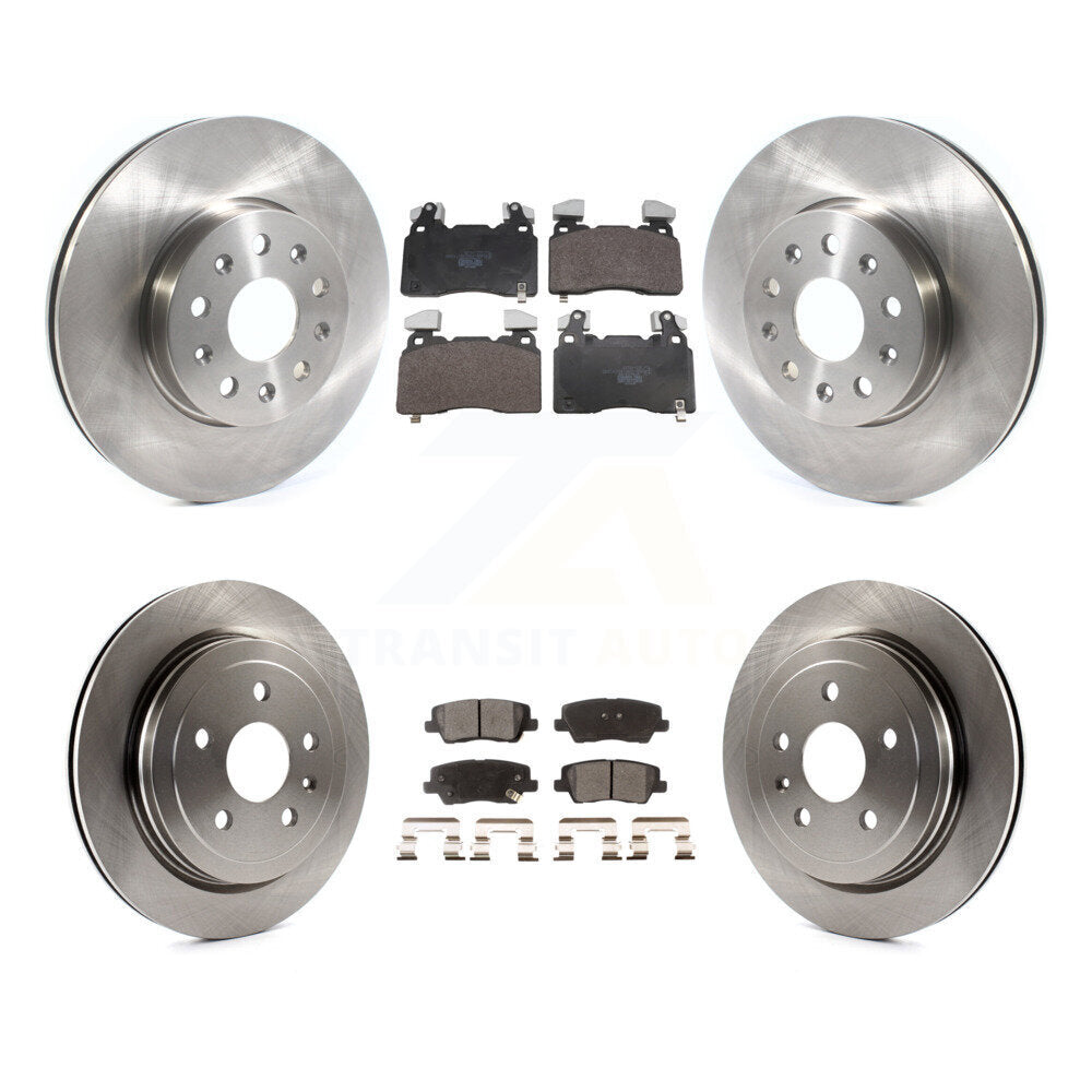Transit Auto K8T-105842 Disc Brake Kit for 2016-2019 Cadillac CTS - Front and Rear product image